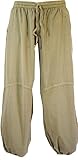 GURU SHOP Yogahose, Goa Hose, Flax, Baumwolle, Size:L/XL (50), Hosen Alternative Bekleidung