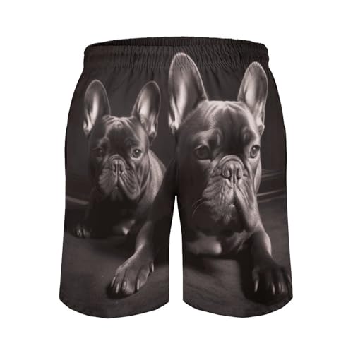 Short de bain homme avec doublure maille et cordon de serrage pour la plage - 6