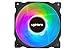 immagine 2upHere RGB LED Ventola da 120mm Flusso d'Aria Elevato e Ventola Silenziosa 5 Pack/C8123-5