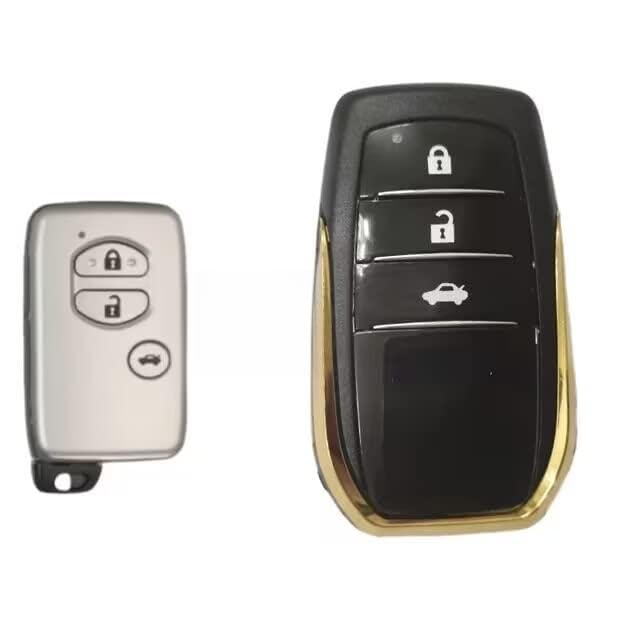 Carcasa para llave Toyota de 3 botones ideal para renovar tu mando de coche de forma rápida