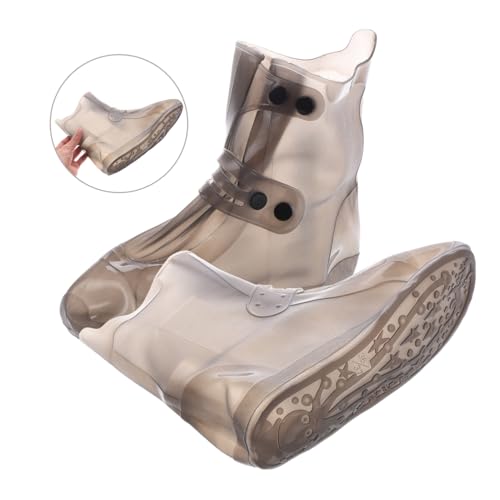 Cubrecalzados reutilizables para hombre y mujer de Toddmomy, protectores contra la lluvia, cubiertas ligeras y resistentes a rasgones para uso al aire libre en días lluviosos miniatura 6