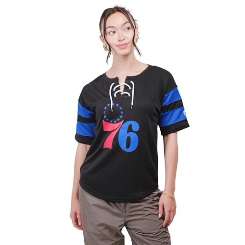 Evita el calor con la camiseta de la NBA de malla súper suave para mujer