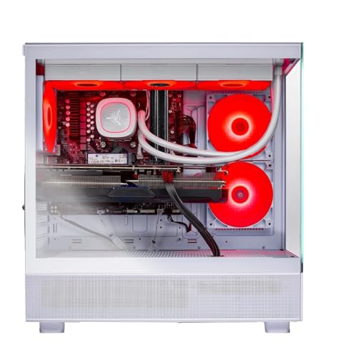 Image of Skytech Gaming Azure 3 Gaming PC, AMD Ryzen 7 7800X3D 4.2GHz, NVIDIA RTX 5060 Ti 16GB VRAM, 1TB Gen4 NVMe SSD, 16GB DDR5 RAM 6000, 650W Gold PSU, 360 ARGB AIO, WI-FI 5, Windows 11, Desktop