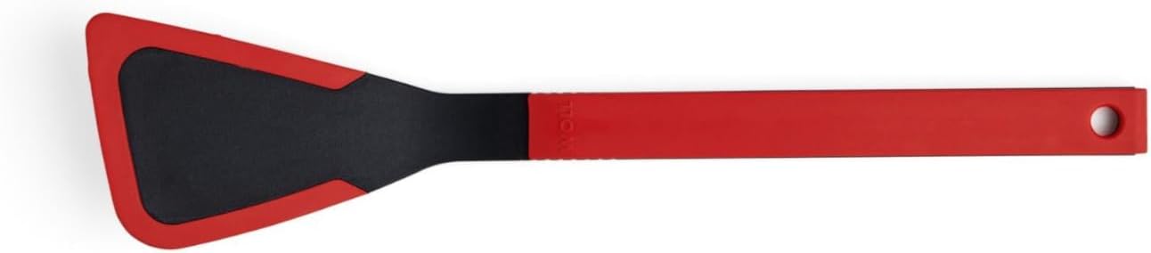 Woll KU001 Cook-It Spatula with Fibreglass Reinforced Handle and Silicone Lip Heat-Resistant Up to 260 Degrees, 7 x 31.5 cm