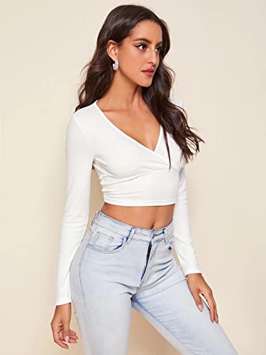 Image of Shasmi Women Crop Top, Ribbed, Stylish Tank Top, Soft and Comfy Fabric has Some Stretch