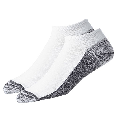 FootJoy ProDry Men's Low Cut (2 Pair) White (7-12)