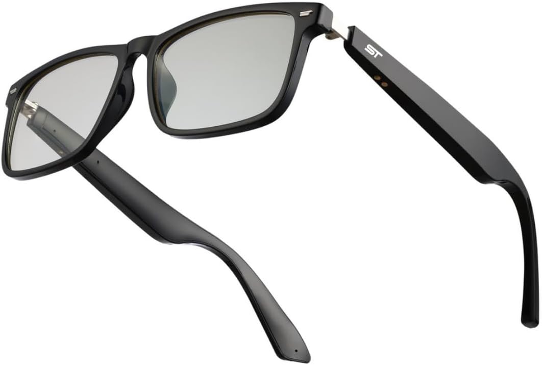 SPECTACKLE Spec Pro Roger Smart Glasses | Blue Light Filtering & UV Protection Dual Sunglass Lenses Inbuilt Voice Assistant 50Hrs Playtime IPX5 water resistant
