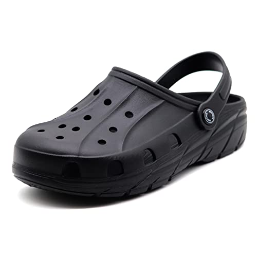 Red Tape Men's Black Clogs - 11 UK