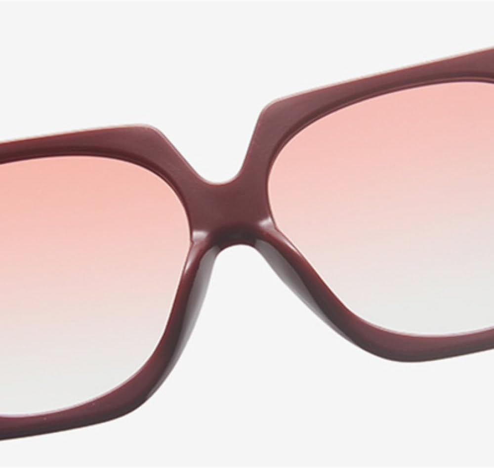 Lady Oversize Sunglasses Women Gradient Sun Glasses Female Big Frame Vintage Eyewear UV400