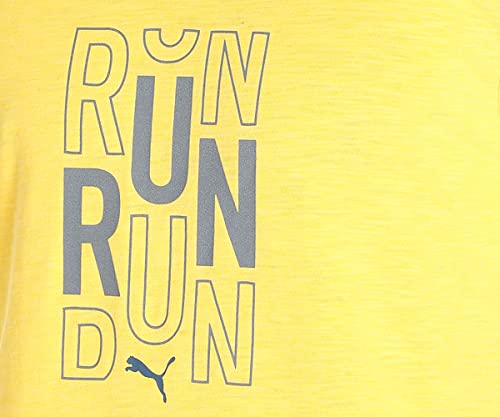T shirt Puma Running Homme Jaune - vue 9