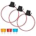 Produktbild Gebildet 3pcs 16AWG Sicherungshalter mit Draht für KFZ LKW, 32V 20A Flachsicherung Wasserdicht Halter ATO, Inline Blade Fuse Holder mit 3pcs Standard Flachsicherungen (5A/10A/15A)
