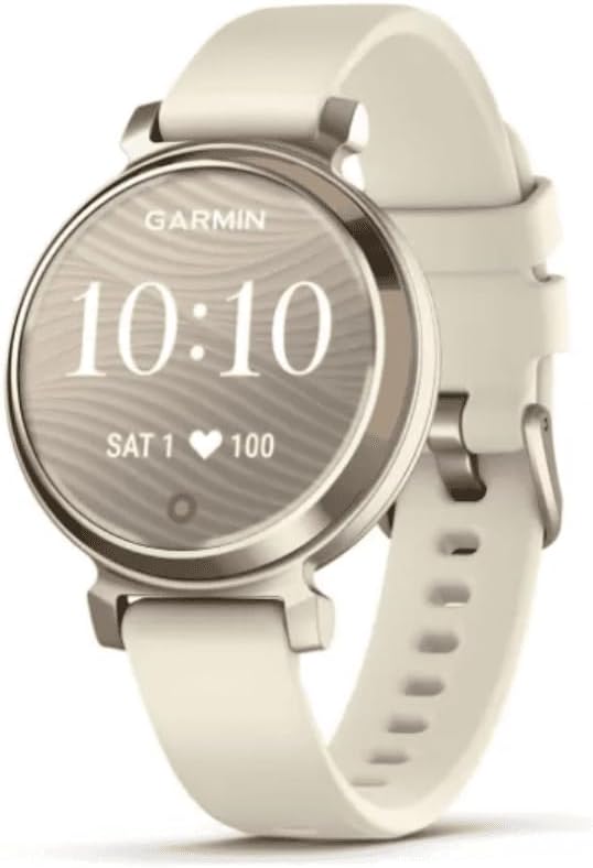 Lily® 2, Small & Stylish Smartwatch, 35mm, Coconut | Small & Stylish Design, Built-In GPS, Body Battery™, Sleep Score, Fitness Tracking & Sports Apps, Garmin Pay™