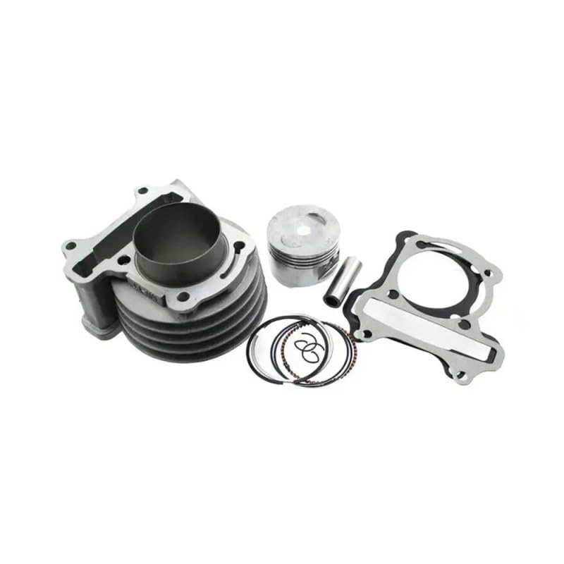 Cylindre piston 80cc 47mm pour réparer perte compression GY6 - 7