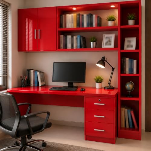 Image of WISDOM Self Adhesive Wallpaper Waterproof Peel and Stick Decorative Contact Paper for Kitchen Cabinets, Wardrobe, Table, Drawer & Shelves, Easy DIY Home Decor Makeover 24X120 in