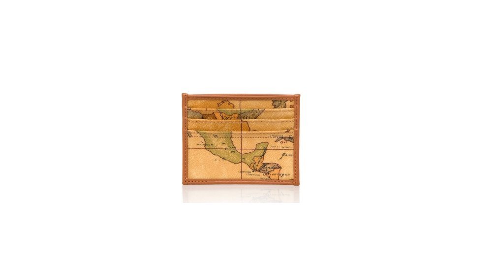 Alviero Martini Prima Classe porta carte di credito in pelle con porta tessere.
