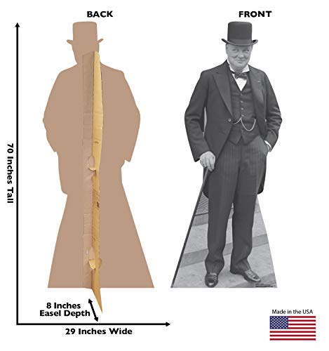 Advanced Graphics Winston Churchill Life Size Cardboard Cutout Standup #TOP1