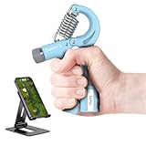 DEPGI Smart Grip Strength Trainer with App, Digital Hand Gripper with 10-130LB Resistance for Muscle Building & Injury Recovery(2 Pack)