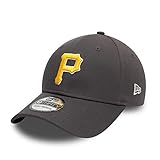 New Era Pittsburgh Pirates League Essential 39Thirty Stretch Cap - S-M (6 3/8-7 1/4)