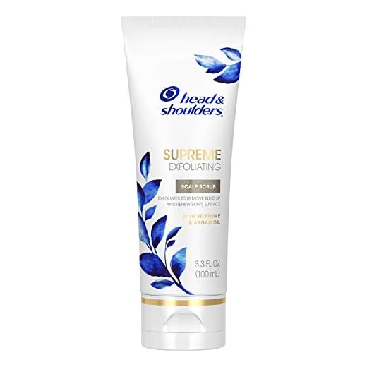 Head and Shoulders Supreme, Exfoliating Scalp Scrub Treatment, with Argan Oil and Vitamin E, 3.3 Fl Oz