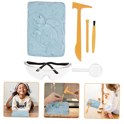 Supvox Dinosaurier Ausgrabungsset DIY zum Ausgraben von Dinoknochen Lernspielzeug Fördert Feinmotorik und Denkvermögen Ab Jahren Supvox Dinosaurier Ausgrabungsset DIY zum Ausgraben von Dinoknochen Lernspielzeug Fördert Feinmotorik und Denkvermögen Ab Jahren