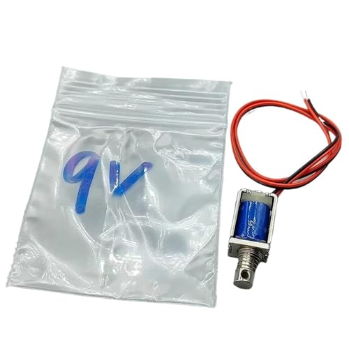 Micro-électroaimant CC cadre ouvert 3V à 12V course 4mm blanc - 3