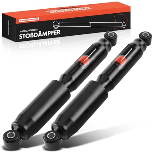Image of Frankberg 2x Shock Absorber Strut Rear Left Right 491mm Gas pressure Compatible with Ducato Platform/Chassis 250 244 Replace# 1369850080