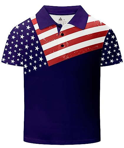 Image of V VALANCH Boys Polo Shirts Short Sleeve Casual Shrits