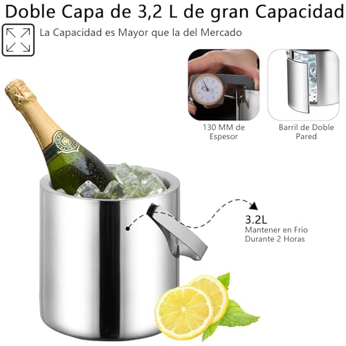 Opiniones de Hielera de cristal los mejores 5. 24 Imagen adicional