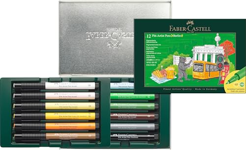Faber-Castell - Pitt Artist Pen Tuschestift Geschenkset Berlin