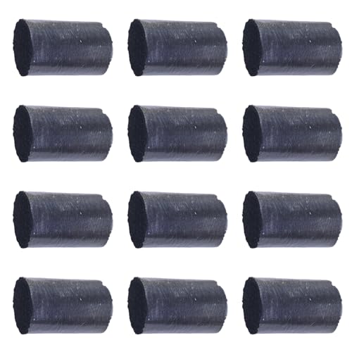 Image of Yglnden 12 Rolls Latch Hook Kit Colorful Yarn Bundles Cut Rug DIY Latch Hook Yarn for Handmake Craft Sewing Knitting for Adults (Black #41)