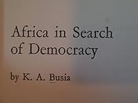 Africa in Search of Democracy 0710011504 Book Cover