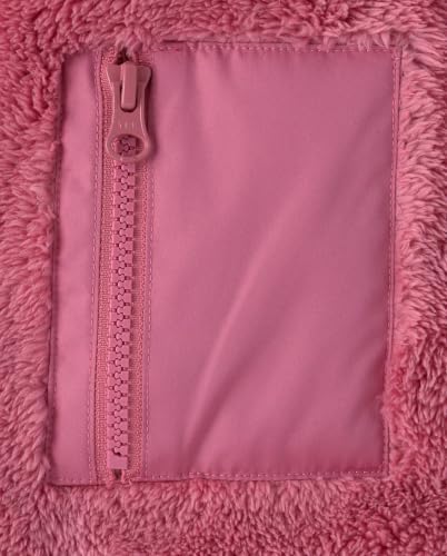 Image of The Children's Place Girls' Long Sleeve Sherpa Fleece Full Zip Jacket