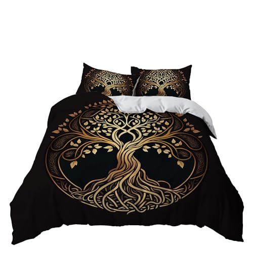 Housse de couette 140x200 microfibre avec 2 taies lit ado