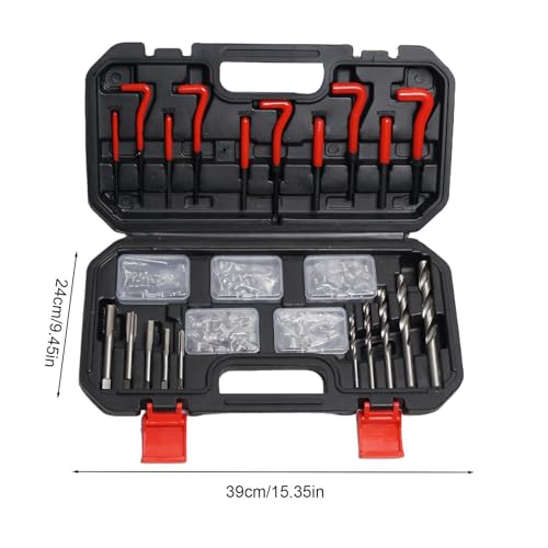 Kit métrico helicoidal de reparación de roscas Quick Fix Heavy Duty automoción y motor de maquinaria 7