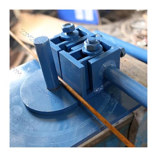 Plieuse d'acier ronde Plieuse de barres d'acier Plieuse manuelle d'acier à haute teneur en carbone Petit dispositif de pliage d'acier (200 * 200mm) Pour le bricolage