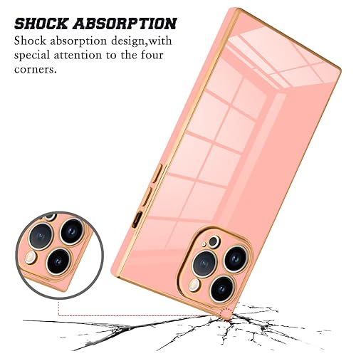 Coque iPhone 15 Pro Max carrée évite les rayures et chutes avec style - 2