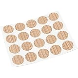 Reparatur-Pflaster, selbstklebende Pflaster für Möbel bzw. Abdeckkappen zum Kleben für alle Möbel.