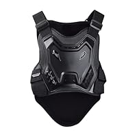 Motorrad-Schutzweste für Dirt Bike, Brustschutz, Motocross für Erwachsene, Mountainbike, Off-Road-Rennen, MTB, Reiten, Schutzausrüstung (schwarz, mittel)