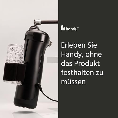 the handy handsfree cup - male masturbator attachment use with common camera and microphone stands sex toy mount adult toys for men