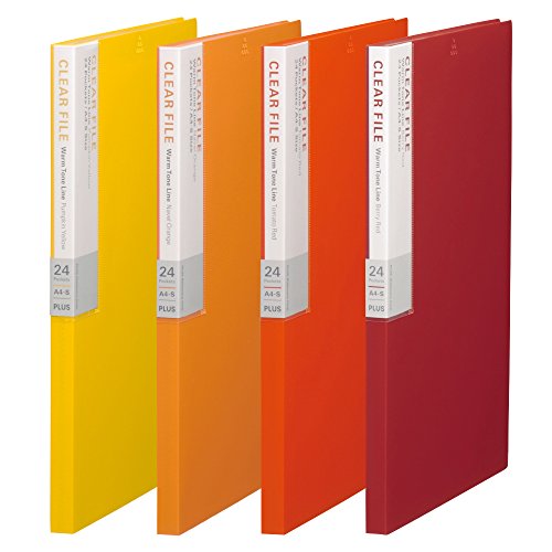 Amazon.co.jp: プラス クリアファイル A4縦 24ポケット デジャヴ FC