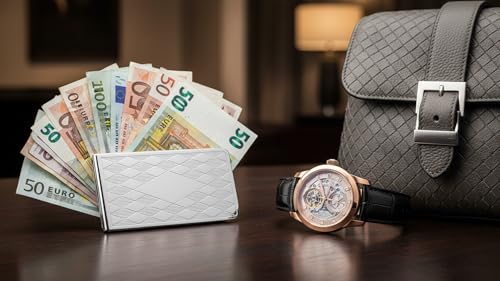 Noble regalo para hombre clip de billetes personalizable de plata 6