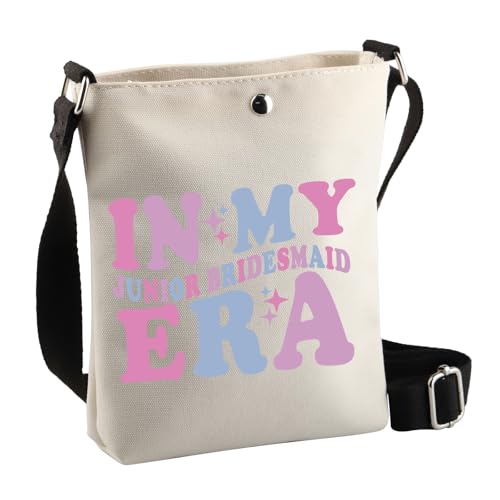 BDPWSS Junior Bridesmaid Gifts Bridesmaid Proposal Gifts In My Junior Bridesmaid Era Wedding Engagement Crossbody Bags