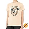 Del Sol Youth Boys Crew Tee - Surf, Natural T-Shirt - Changes from Brown & Blue to Vibrant Colors in The Sun - 100% Combed, Ring-Spun Cotton, Relaxed Fit, Fine Jersey - Size YS #2