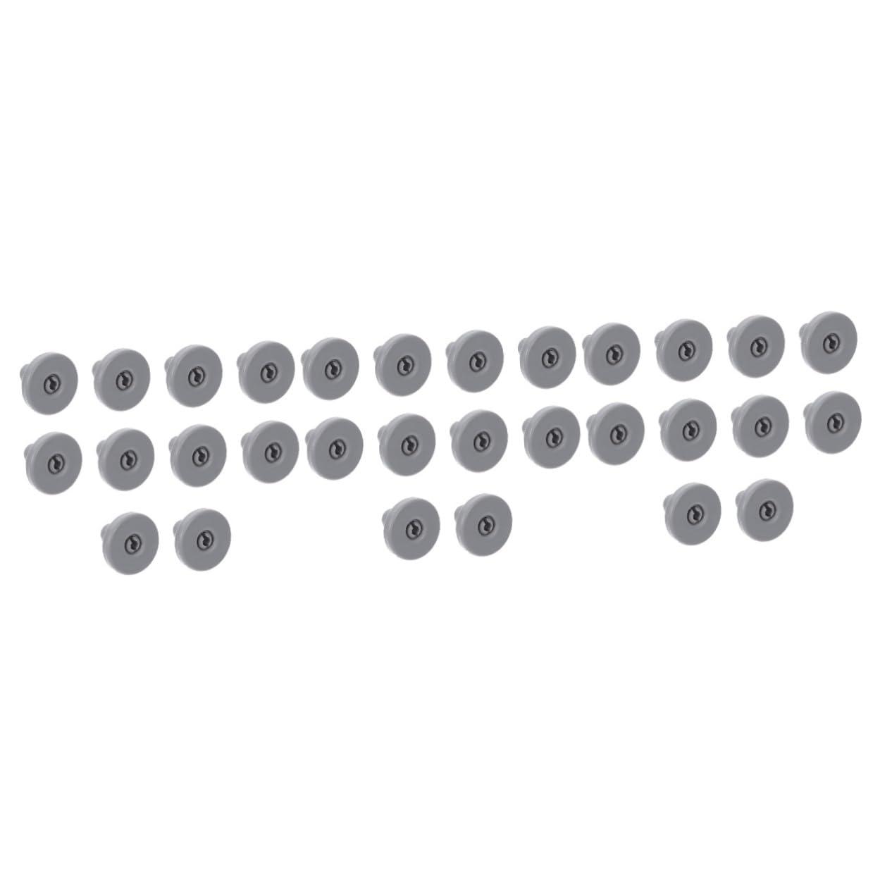 HOMSFOU 30 Pz accessori per lavastoviglie ruota del inferiore della lavastoviglie riparare le ruote della accessori io addominali