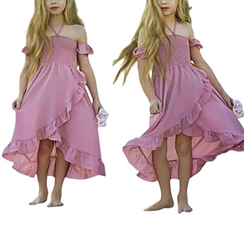 Mommy and Me Dresses Family Matching Outfits Off-Shoulder Ruffled Hem Summer Casual A Line Vacation Dresses3