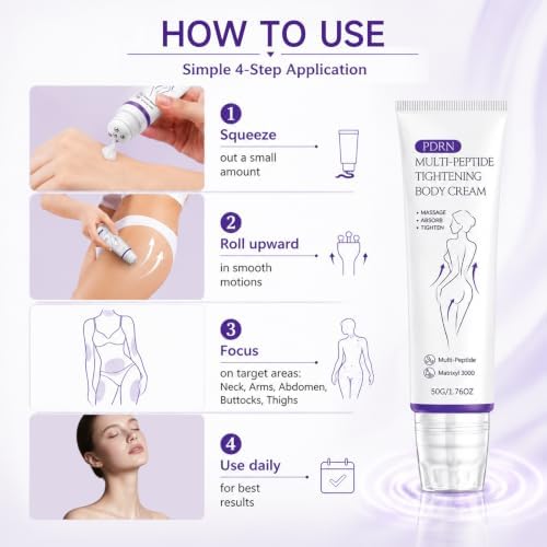 SolaceSkin PDRN Multi-Peptide Body Cream Rollerball 2 Pack, 1.76 oz Each — view 5