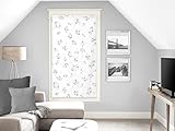Fabricant : Selartex Soleil d\'ocre, Kyoto Brise-bise, Polyester, Blanc, 60x160 cm
