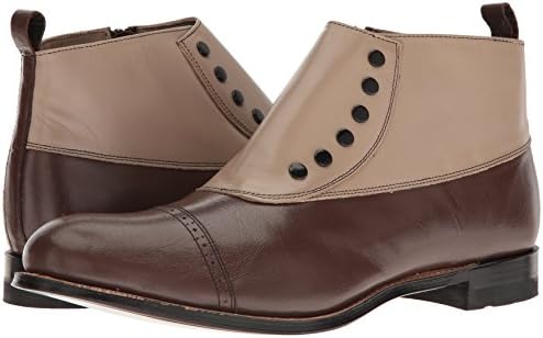 STACY ADAMS mens Madison Cap Toe oxford boots, Brown Multi - 026, 11.5 US | Image 6