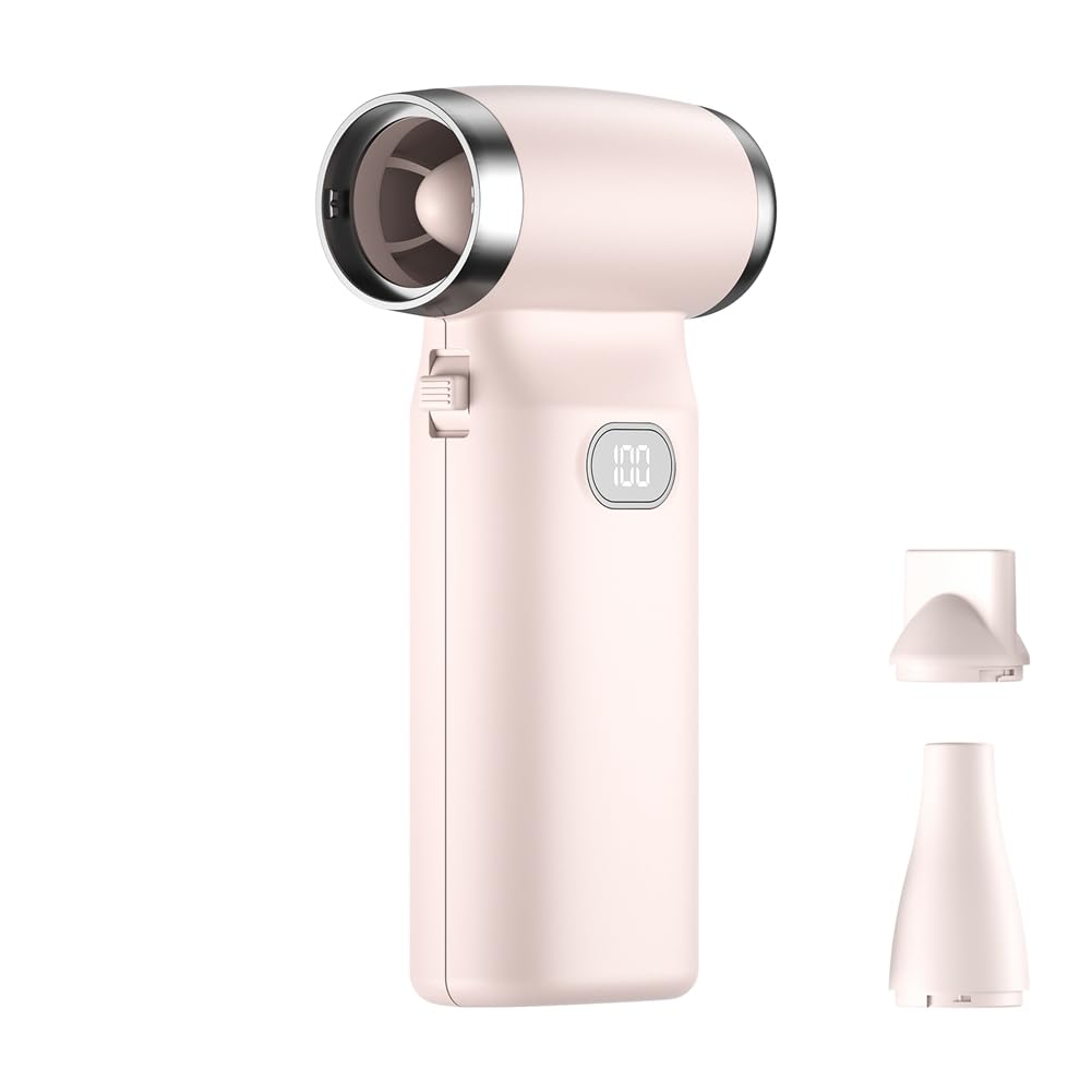 Kleagary Handheld Fan Desktop Fan 110000RPM Rechargeable Mini Office Fan Violent Fan 6000mAh 100 Wind Speeds A