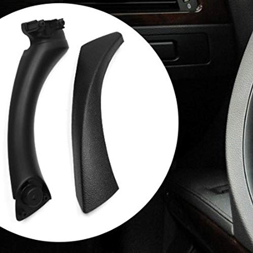 Capa de puxador para painel externo interno e externo slibrat preta ABS lado direito para E90